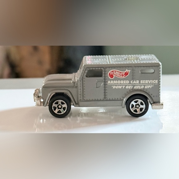 Hot Wheels Other - 💰1997 Hot Wheels Action Pack Police Force Gray Armored Truck